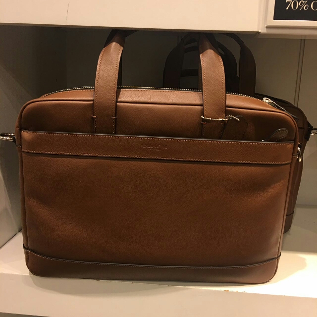 Coach Hamilton Bag in Smooth Leather (Dark Saddle), Men's Fashion, Bags,  Belt bags, Clutches and Pouches on Carousell