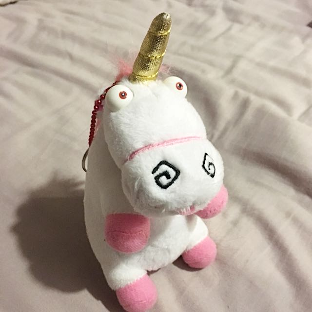 Despicable Me 3 Unicorn Plushie Keychain Toys Games Bricks