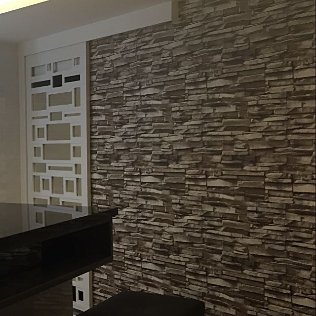 Fast Deal 120 Bn Stone Wall Design Korean Wallpaper
