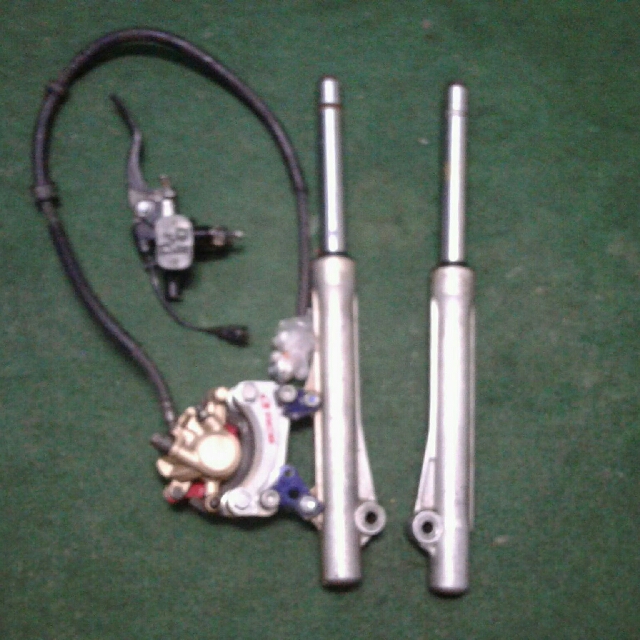 Fork clearance wave 125