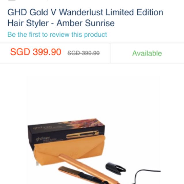 Ghd wanderlust best sale