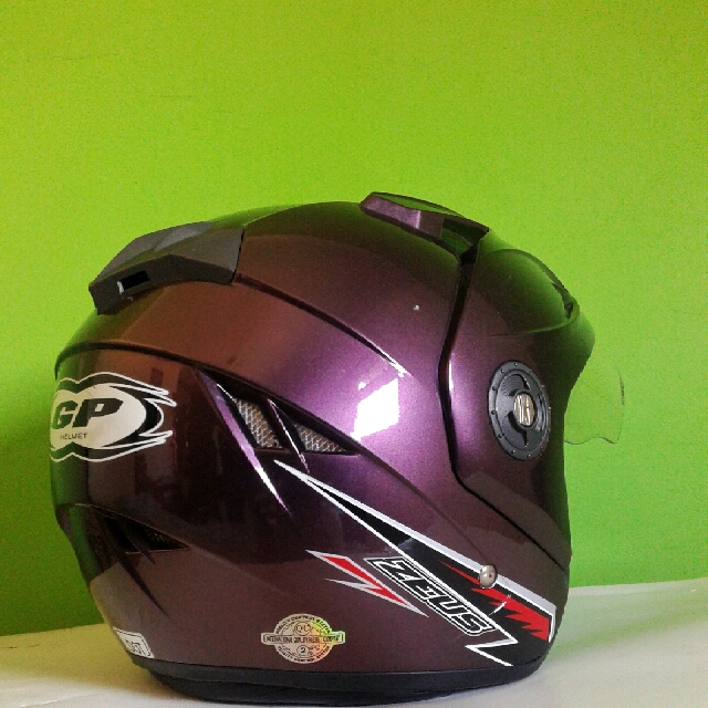 GP Helmet Zeus Solid Aksesoris Mobil di Carousell