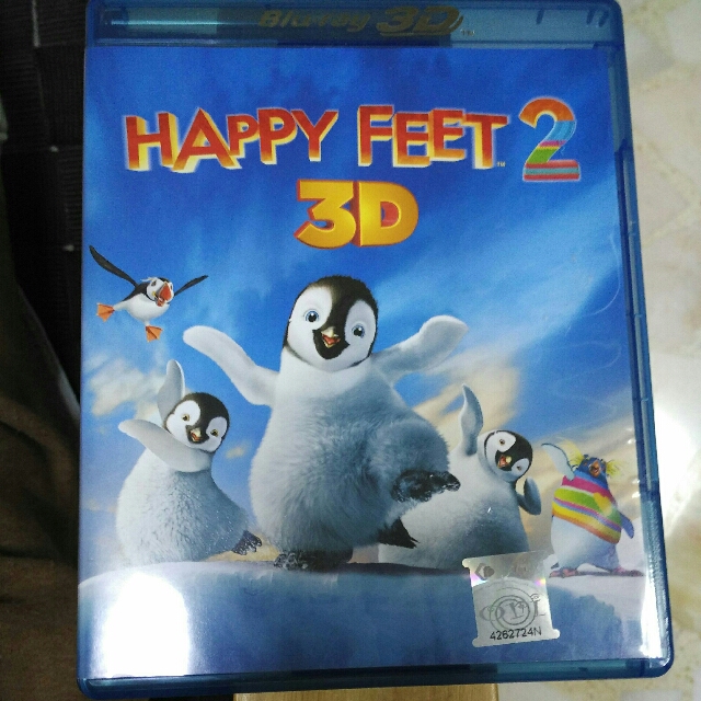 Promotion Happy Feet 2 Blu Ray 3d 2d Combo Music Media Cds