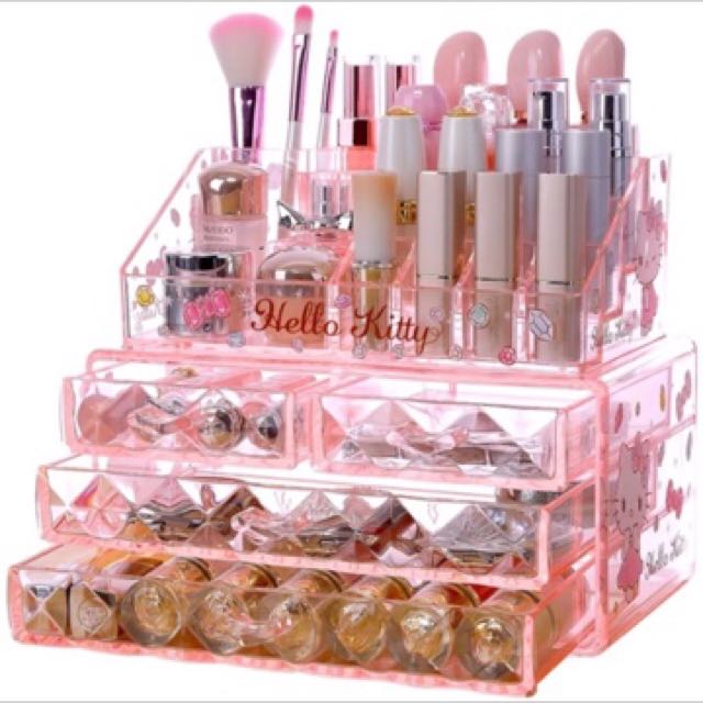 HELLO KITTY MAKE UP CONTAINER MAKE UP ORGANIZER MURAH, Beauty