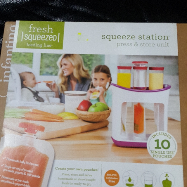 infantino squeeze station compatible pouches