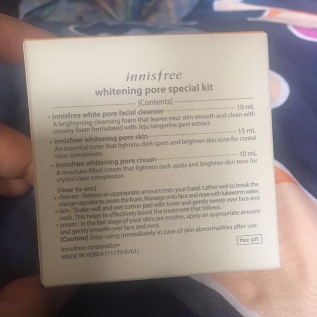 Innisfree Whitening Pore Special Kit, Beauty & Personal Care, Bath