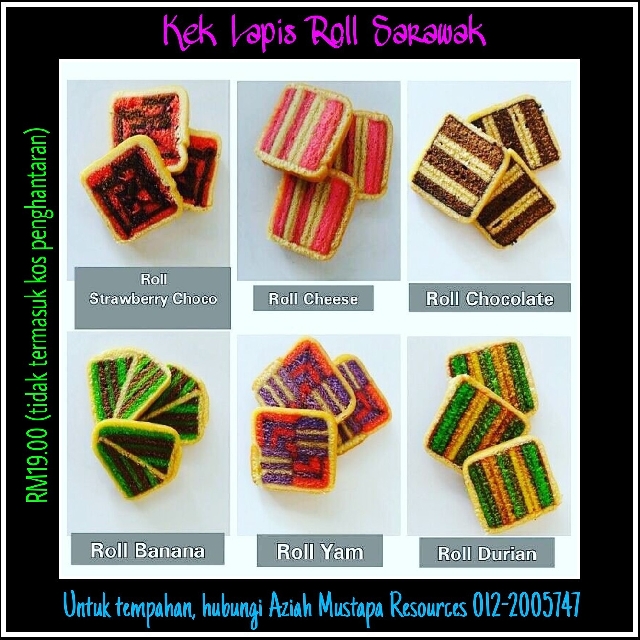 Kek Lapis Sarawak Food Drinks Baked Goods On Carousell