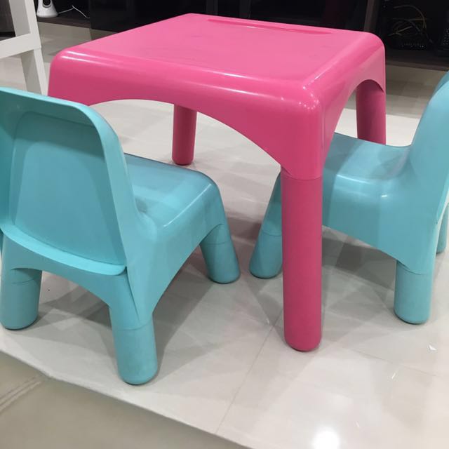mothercare childrens table and chairs