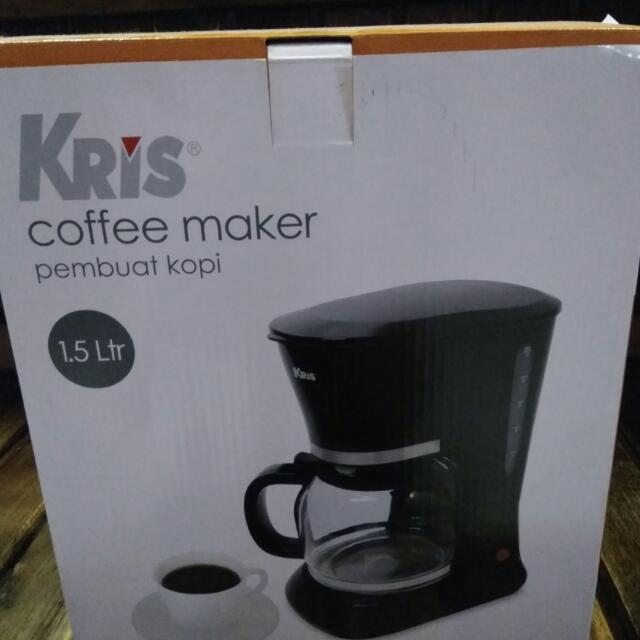 Reprice Kris Coffee Maker 1 5l Kitchen Appliances Di Carousell