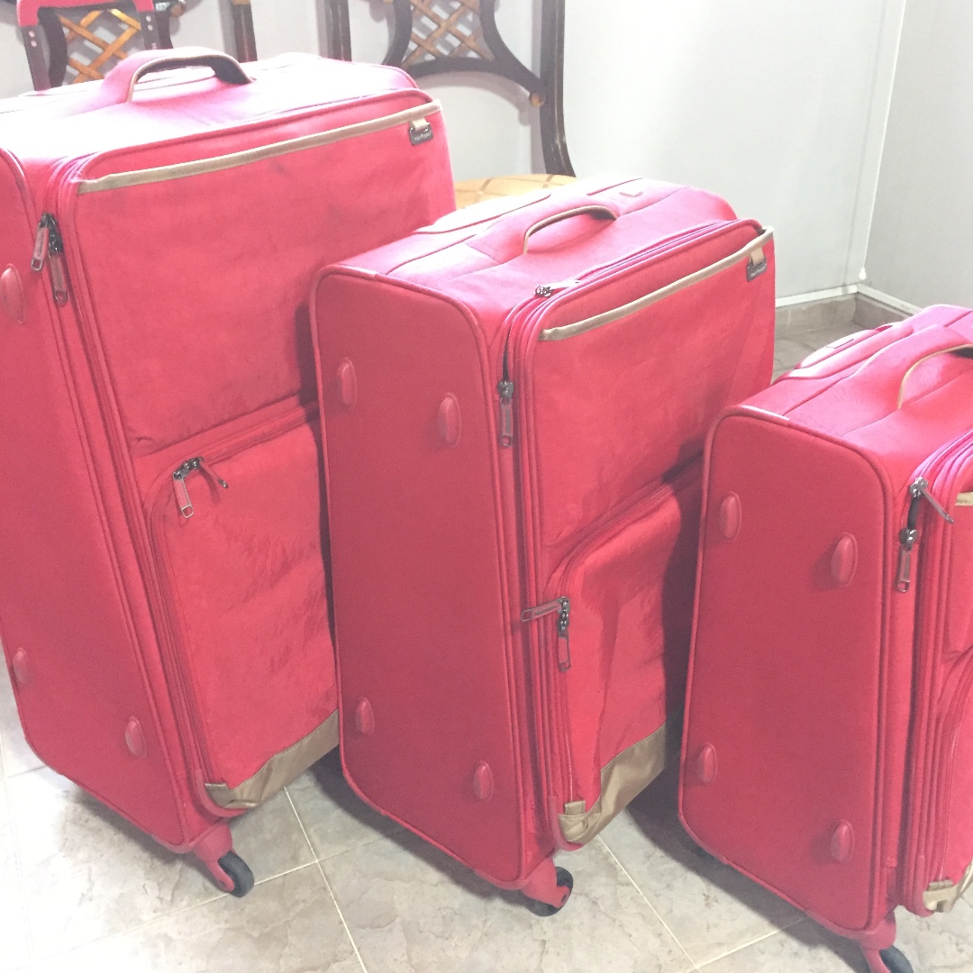Move out sale! Hush Puppies Luggage set 20" 24" Women's Fashion, Bags & Wallets, Beach Bags on Carousell
