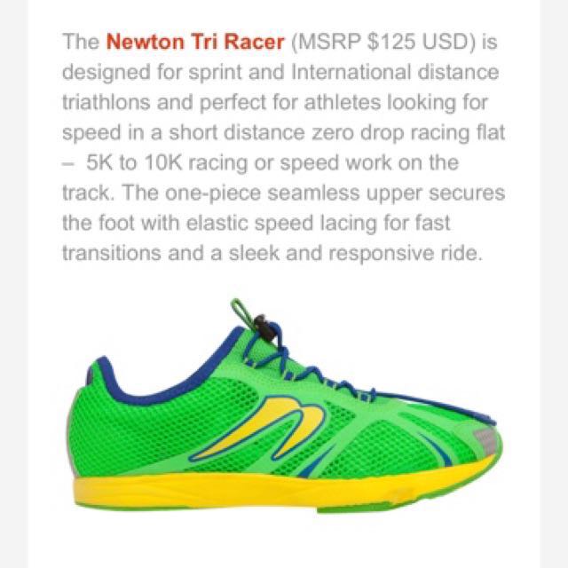 Newton Tri Racer UK11 Men s Men s Fashion Activewear on Carousell