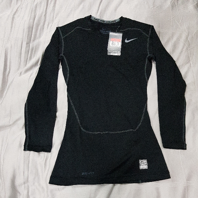 nike pro combat compression long sleeve