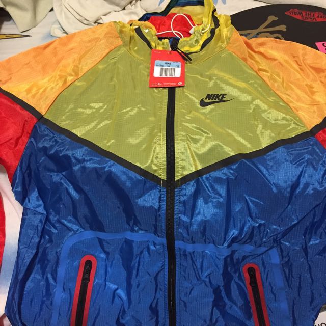 nike rainbow jacket