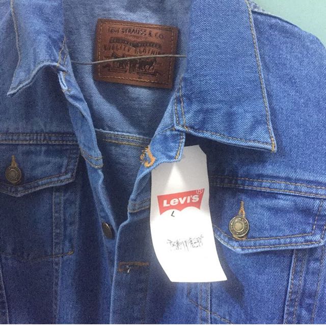 jaket levis oversize
