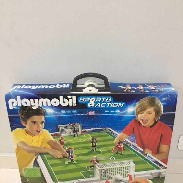 playmobil soccer game