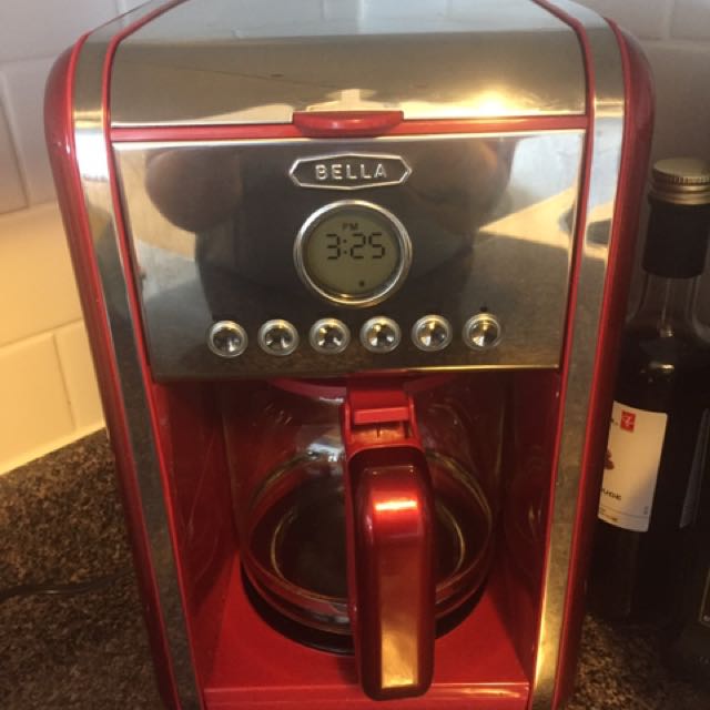 Red Bella coffee maker Kitchen Appliances on Carousell
