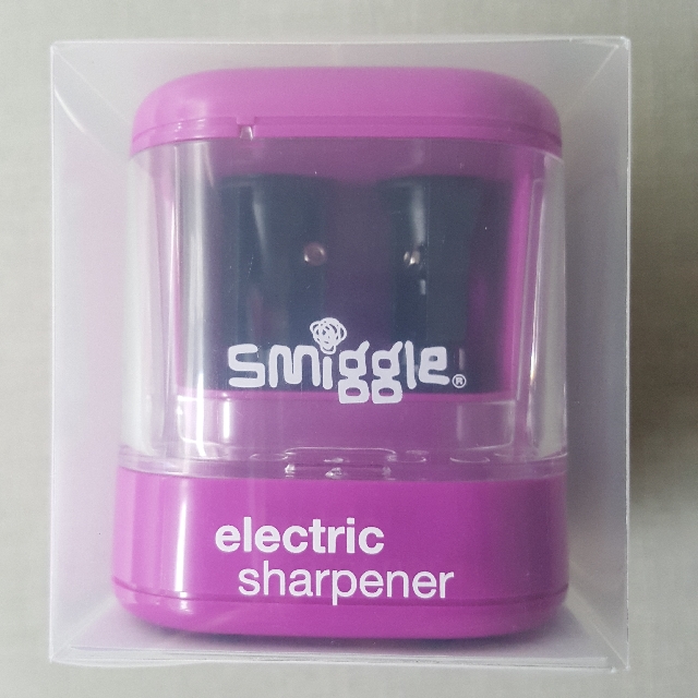 SMIGGLE ELECTRIC SHARPENER BRAND NEW!, Hobbies & Toys, Stationery