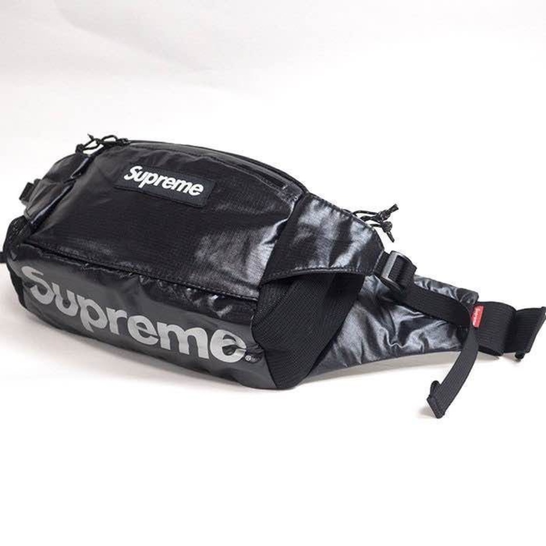 搶手貨】Supreme 17fw 秋冬43th 3M waist bag 腰包斜肩包黑色, 他的