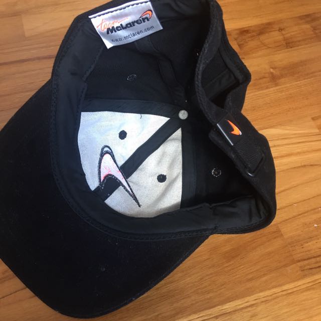 West Mclaren Mercedes Black Cap Sports Sports Apparel On Carousell