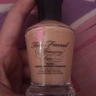 Too Faced Amazing Face Foundation