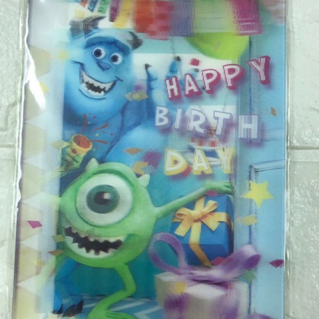 3d Toy Story And Monster Inc Postcard Toys Games Toys Board