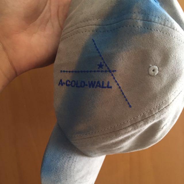 A Cold Wall Paint Stained Cap Men S Fashion Accessories On Carousell