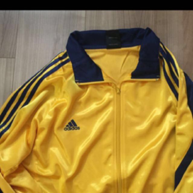 yellow jacket adidas
