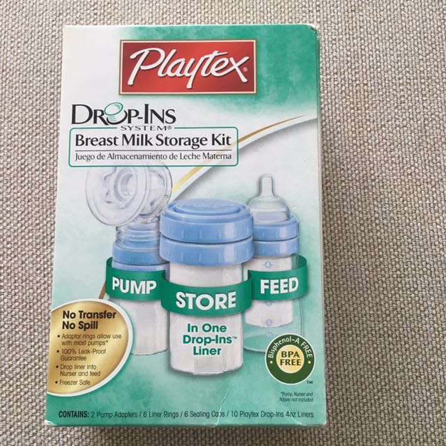 Playtex – Breast milk storage kit