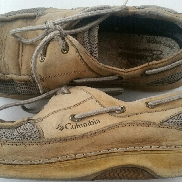 columbia leather shoes
