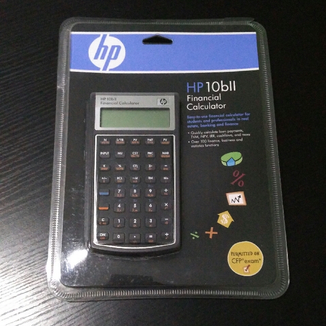 Financial Calculator Hp 10bii Computers Tech Printers Scanners Copiers On Carousell