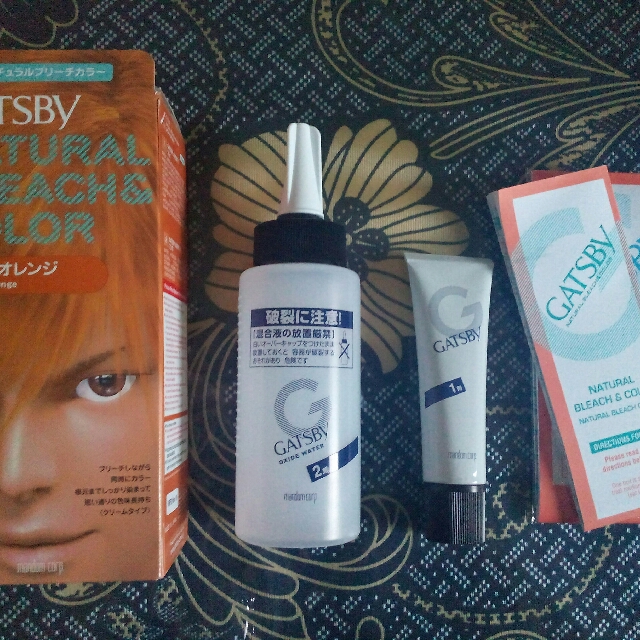 Gatsby Hair Colour Honey Orange Health Beauty Hair Care On