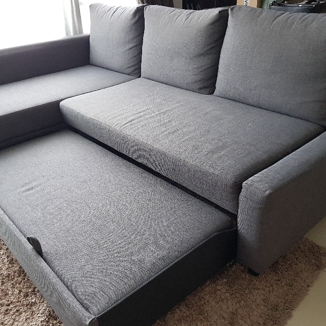Ikea Preloved Corner Sofa Bed Home Furniture Furniture On Carousell
