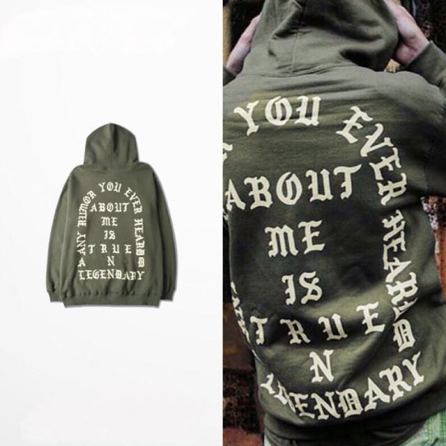 yeezy green hoodie