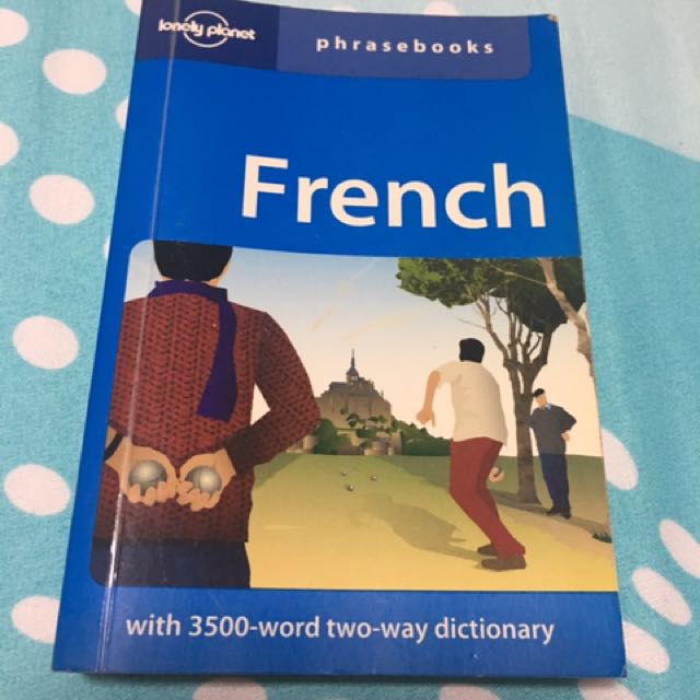 Lonely Planet French Phrasebook Books Stationery Textbooks On
