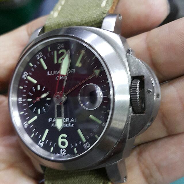 PANERAI LUMINOR GMT automatic titanium 300m