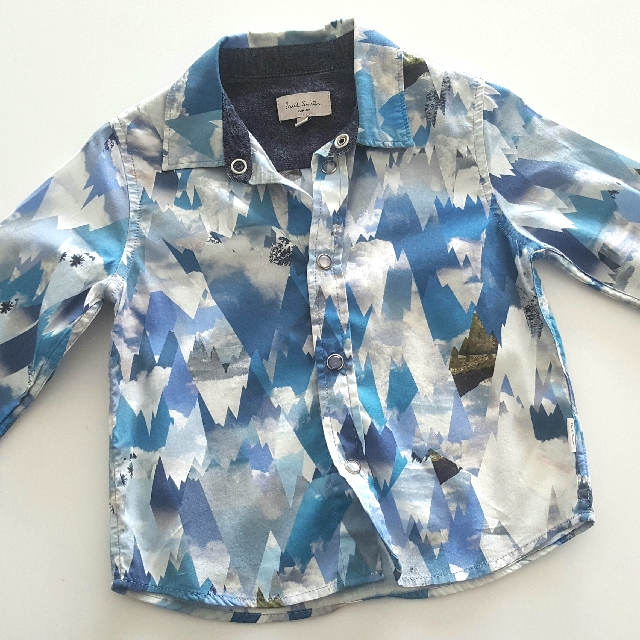 Paul Smith baby boy shirt, Babies & Kids, Babies & Kids Fashion on