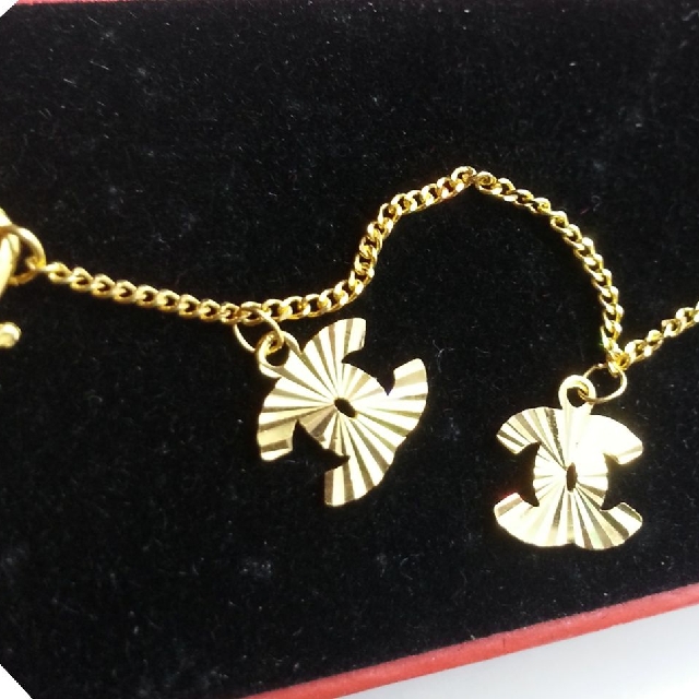 Rantai Tangan Mesin Fashion Channel Gantun2 Emas 916 Women S Fashion Jewellery On Carousell