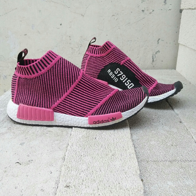 Sepatu Cewek Adidas Slop Sepatu Slip On Fesyen Wanita Sepatu Di Carousell