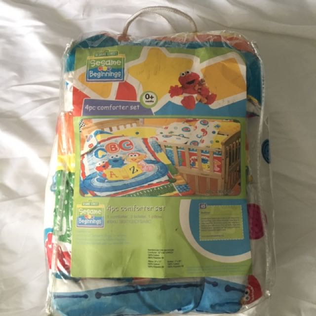 Sesame street store crib
