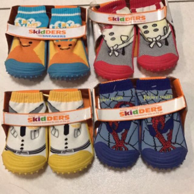 skidders baby shoes