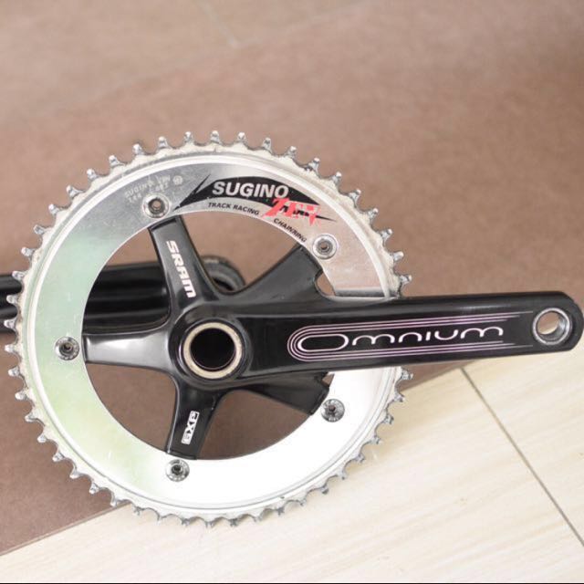 SRAM Omunium 165mm オムニウム ピスト sugino 75