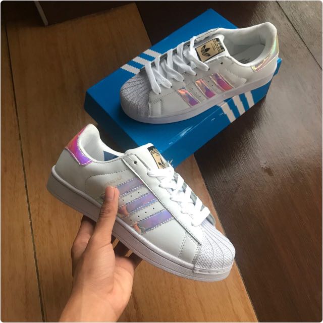 Superstar hot sale white hologram
