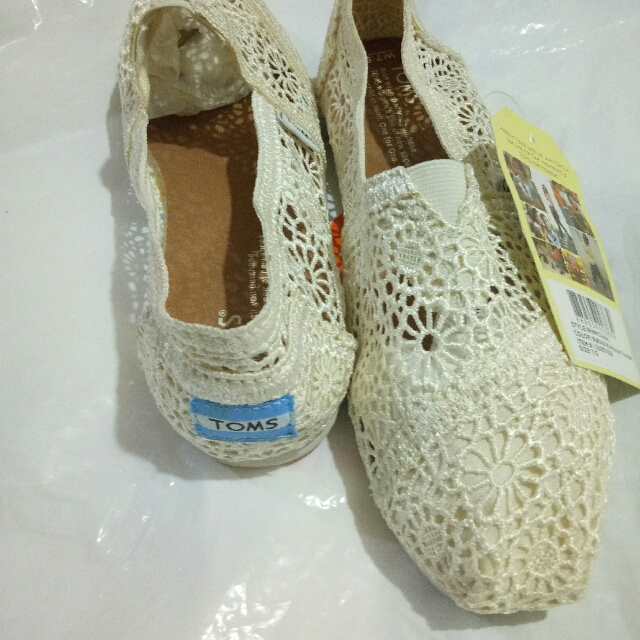 TOMS original Natural Moroccan Crochet