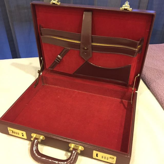 Cartier briefcase vintage clearance