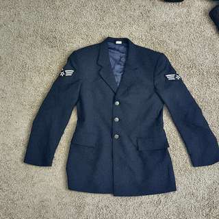 us airforce military surplus tunic / jacket. size medium