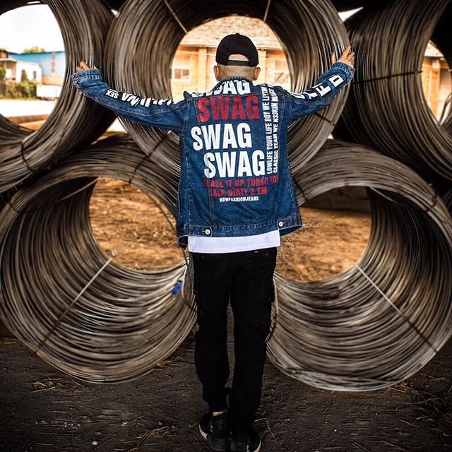 1060 New Swag Swag Denim Jacket P O Men S Fashion Clothes On