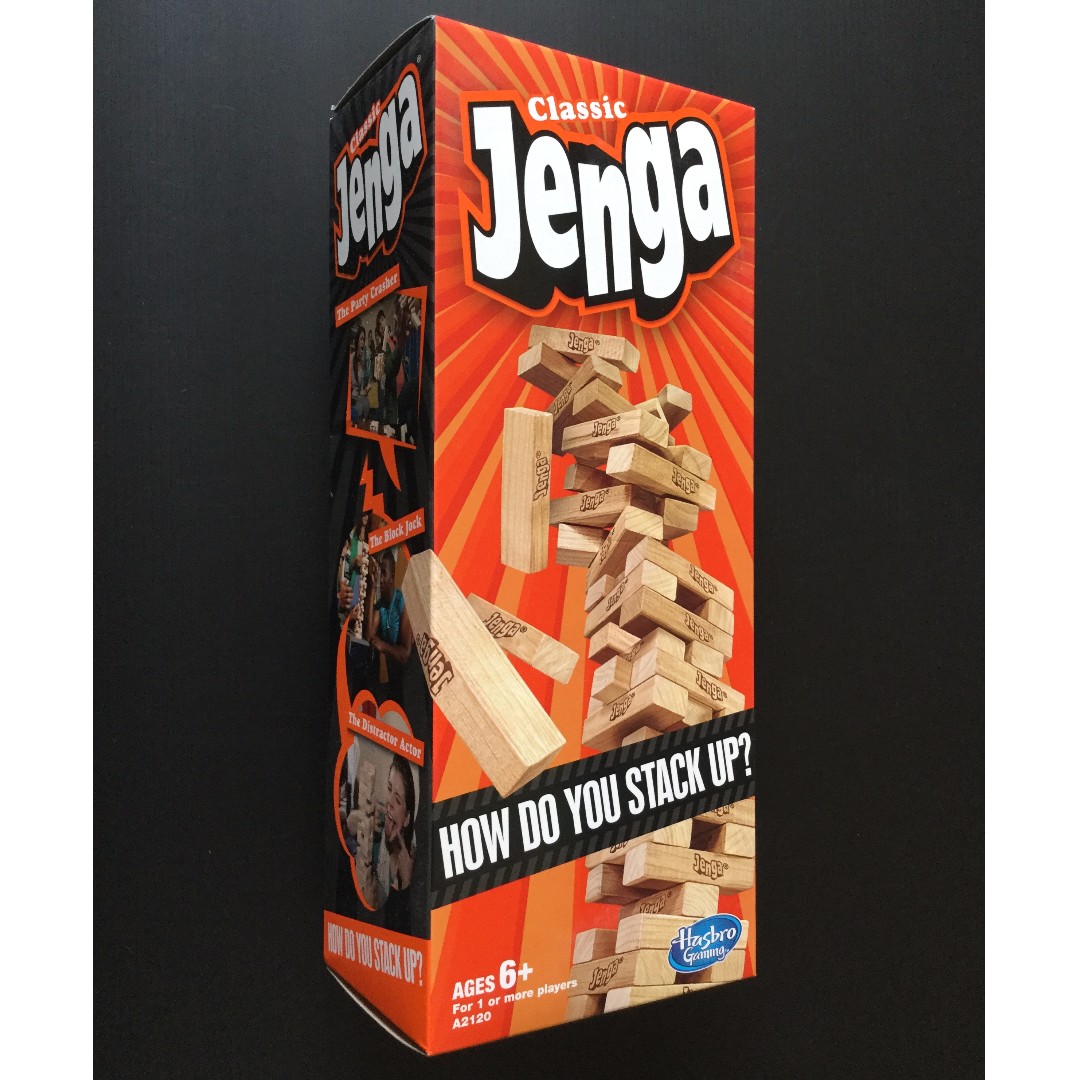 Jenga Classic Game Toys Games Board Games Cards On Carousell