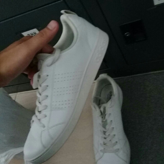 adidas neo full white