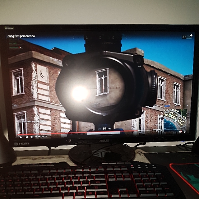 Asus Vg248qe 144 Hertz Gaming Monitor Electronics Computer Parts Accessories On Carousell