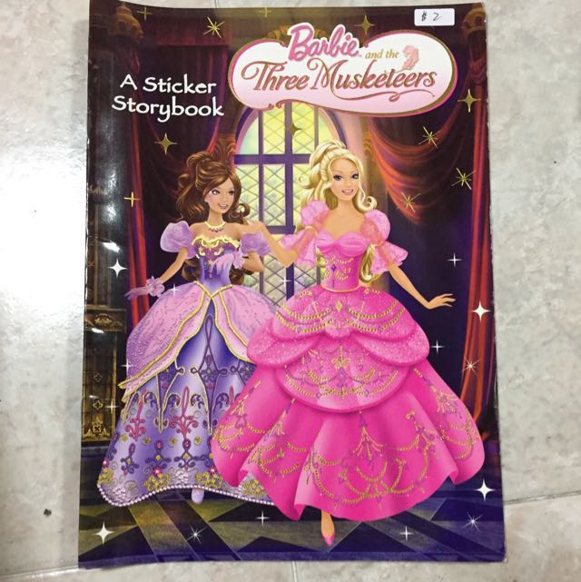 Barbie and the three musketeers book best sale